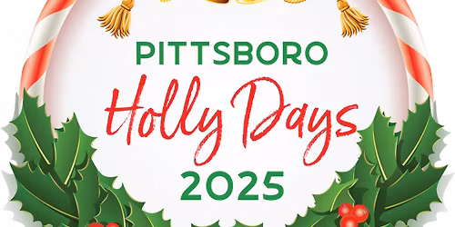 Holly Days 2025, Pittsboro Tree Lighting 