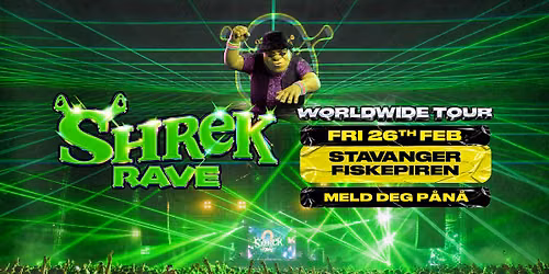 Shrek Rave Is Coming To Stavanger!