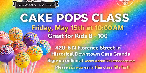 Cake Pop Class