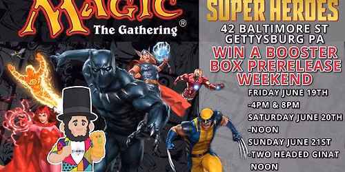 MTG: Marvel Superheroes Pre-Release Two-headed Giant