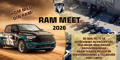 Exclusive Cars - RAM MEET 2026