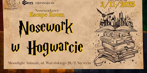 Noseworkowy Escape Room - Nosework w Hogwarcie