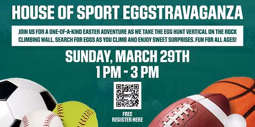House of Sport Climbing Eggstravaganza