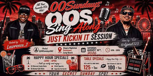 00Sundays' 00's Sing Along - \u201cJust Kickin It\u201d Session