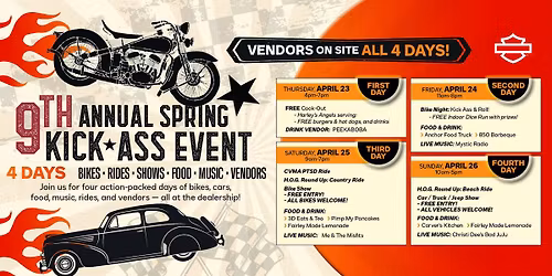 Annual Spring Kick Ass Event!