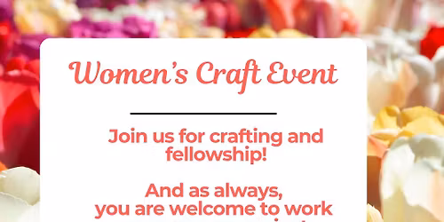 Women's Craft Event 