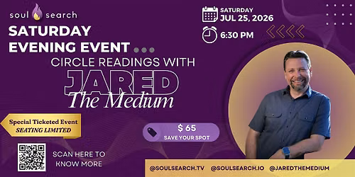 Circle Readings with JARED THE MEDIUM -SoulSearch Mt. Shasta Expo