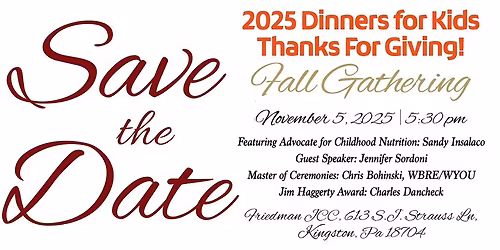 Thanks for Giving! Fall Gathering