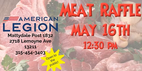 Mattydale American Legion Meat Raffle