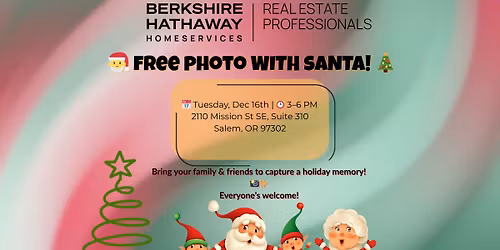 Santa Photo Event at Berkshire Hathaway HomeServices Real Estate Professionals