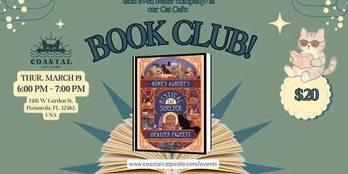 March Book Club! - Agnes Aubert's Mystical Cat Shelter