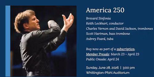America 250 Concert at the Brevard Music Center