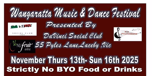 Wangaratta music and dance festival