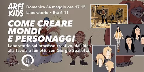 Come creare mondi e personaggi