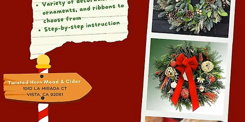 Holiday Wreath Workshop