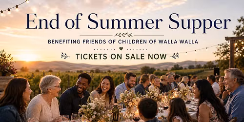 End of Summer Supper 2026
