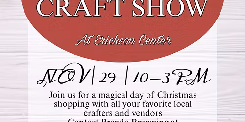 Curtis Aglow Craft Show 