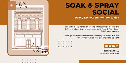 Soak & Spray Social