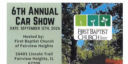 6th  Annual Car Show