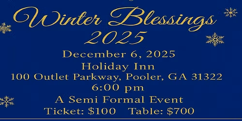 Winter Blessings 2025 Darren Lewis Foundation