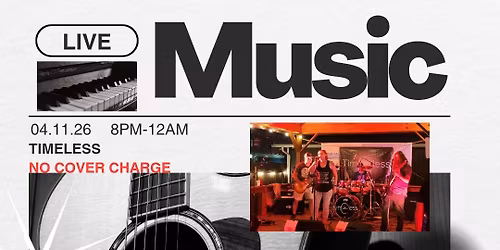 Timeless LIVE @The Sideline!