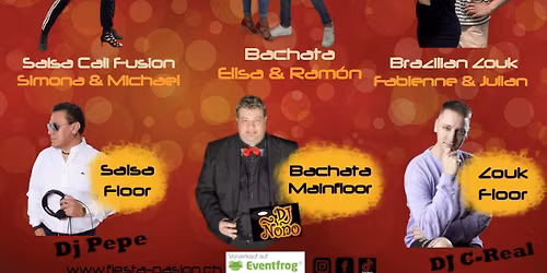 Fiesta Bachata - 3 Workshops und 3 Floors