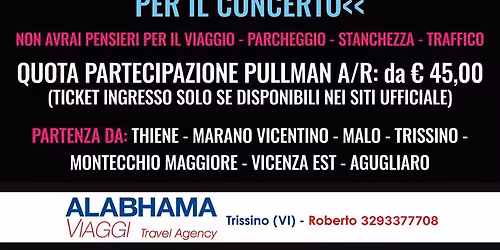 ** VASCO LIVE 2026 ** FERRARA "PARCO GIORGIO BASSANI" - 5 e 6 Giugno 2026