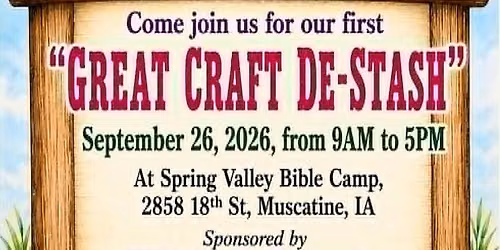 The Great Craft De-Stash