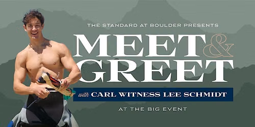 The Standard Boulder's BIG Event 9\/24!