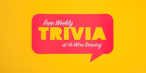 FREE Weekly Trivia