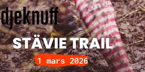 St\u00e4vie Trail med Gl\u00e4djeknuff