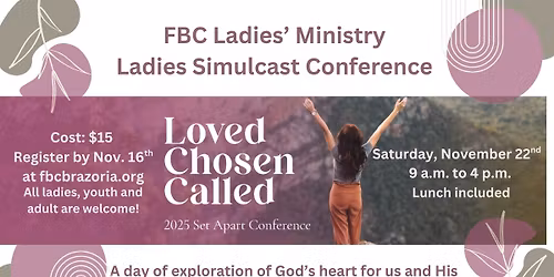 Loved, Chosen Called Simulcast