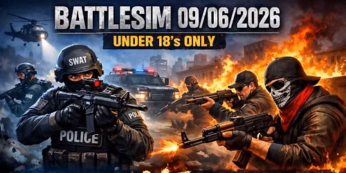 Battlesim 06\/06\/2026 UNDER 18's ONLY