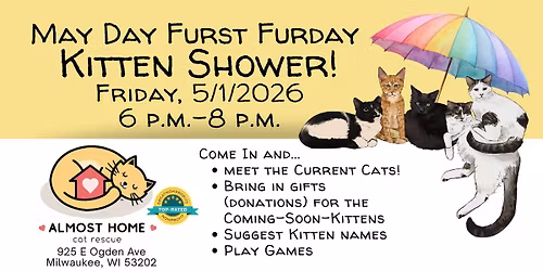 Furst Furday Kitten Shower at Almost Home