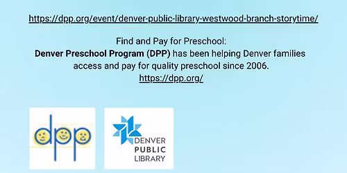 Denver Preschool Program Visit to Westwood Branch