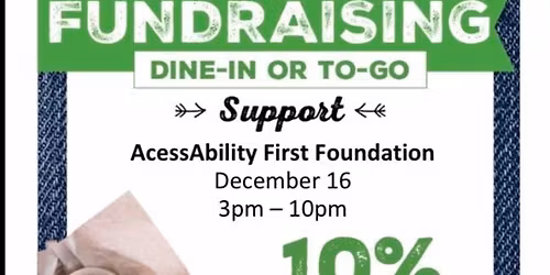 DINE TO DONATE AT TEXAS ROADHOUSE