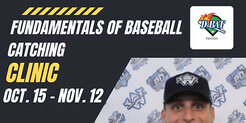 Catching Clinic with Coach Cody Jansen