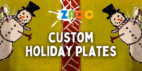 Custom Holiday Plates