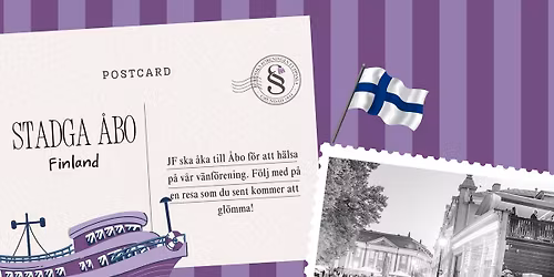 Finlandsresa till v\u00e5r v\u00e4nf\u00f6rening i \u00c5bo