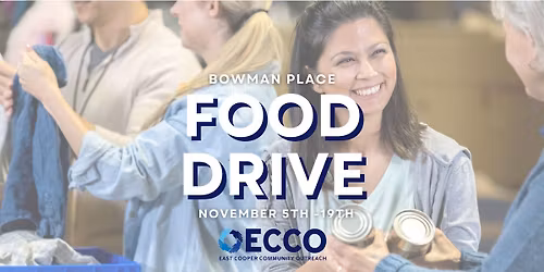 Bowman Place ECCO Food Drive