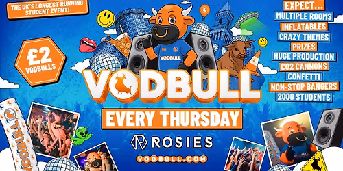\ud83e\udde1 VODBULL \u26a0\ufe0fON SALE FROM 12pm FRI\u26a0\ufe0f at ROSIES!! 04\/12