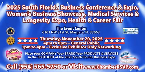 South Florida Business Conference & Expo 2025 - The Largest Business Expo of the Year!
