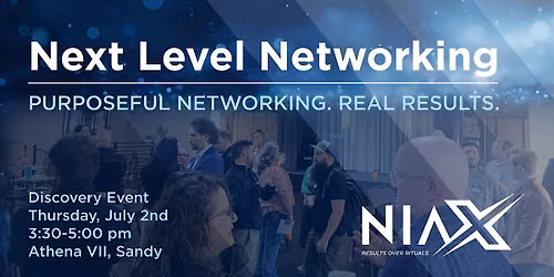 NIAX - Next Level Networking - Sandy