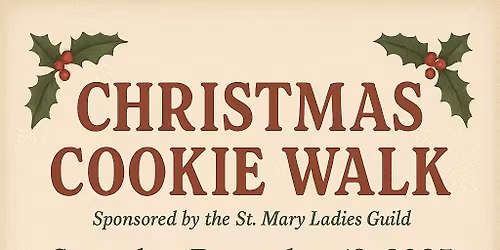 Christmas Cookie Walk