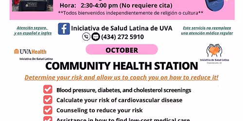 Estaci\u00f3n de salud comunitaria\/Community Health Station-Charlottesville
