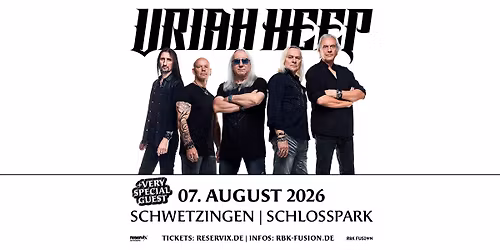 Uriah Heep - The Magician's Farewell - Open Air 2026 - plus very special guest | Schwetzingen