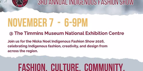 Niska Noel Indigenous Fashion Show 2026