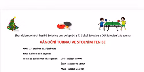 V\u00e1no\u010dn\u00ed turnaj ve stoln\u00edm tenise