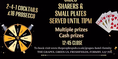 NYE Bingo & Games Night! \ud83c\udf87 \ud83e\udd42