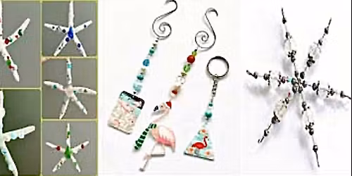 Beaded Holiday Ornaments 